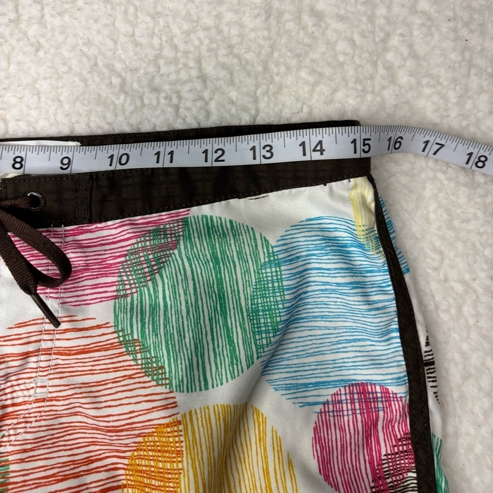 Roxy Women Vintage Multicolor Swim Board Shorts - Picture 6 of 9